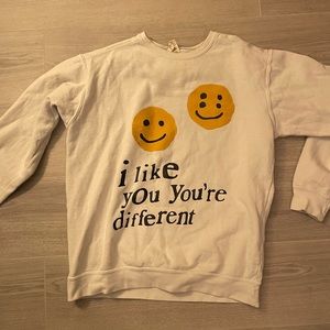 I like you you’re different sweatshirt